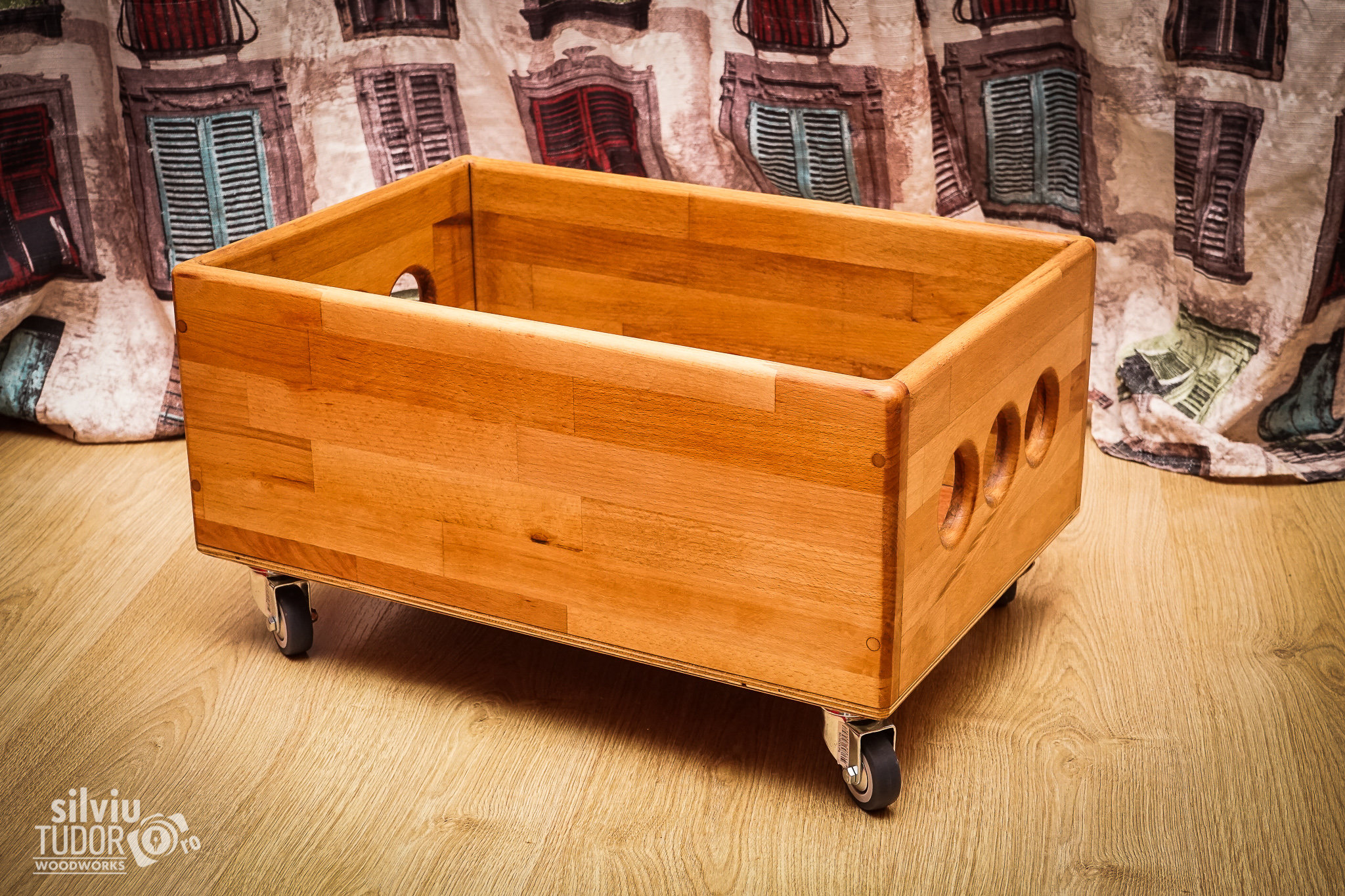 Vinyl Record Storage LP Crate Storage Vinyl Box Wooden Etsy