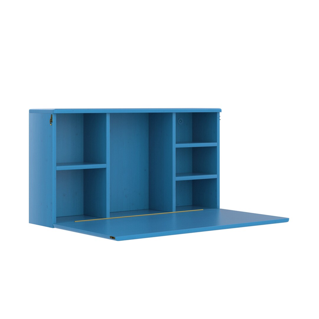 STANDING OFFICE DESK 27 Monitor Wall Mounted Desk Tiny House Folding