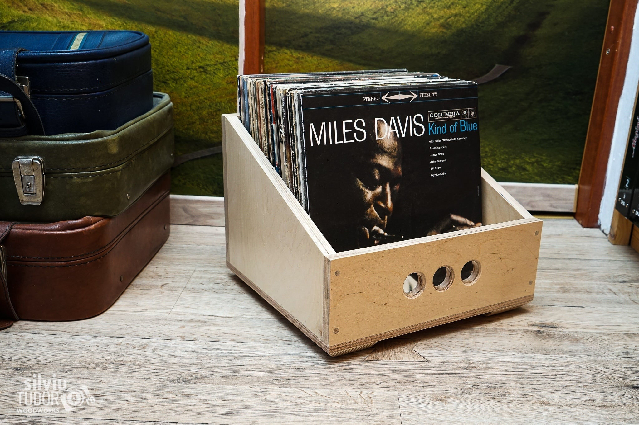 Vinyl Record Stand Record Display Stand Hifi Audiophile Etsy