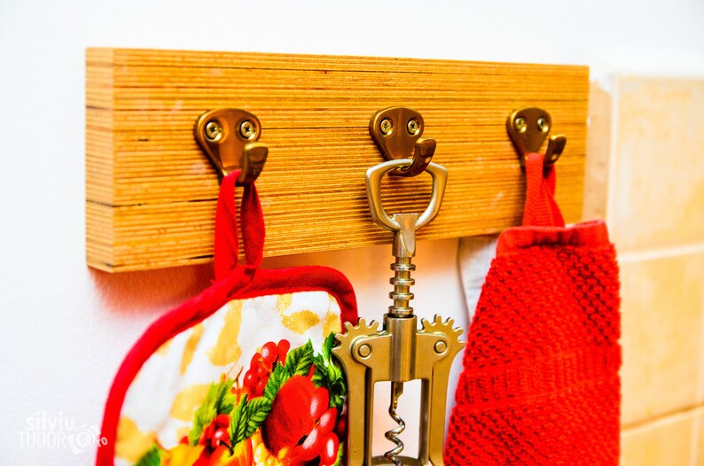 MINI RACK HANGER Small Entryway Coat and Keys Organizer Etsy