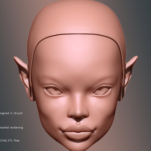 3d Model STL File for 3d Printing Stand for BJD Doll Etsy Canada