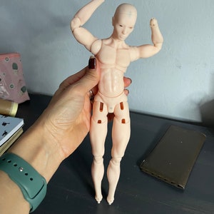 1/6 Customizable Male BJD Doll - 3D Printed Photopolymer - Personalized to Perfection