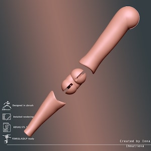 3d model hands for BJD doll STL file for 3d printing