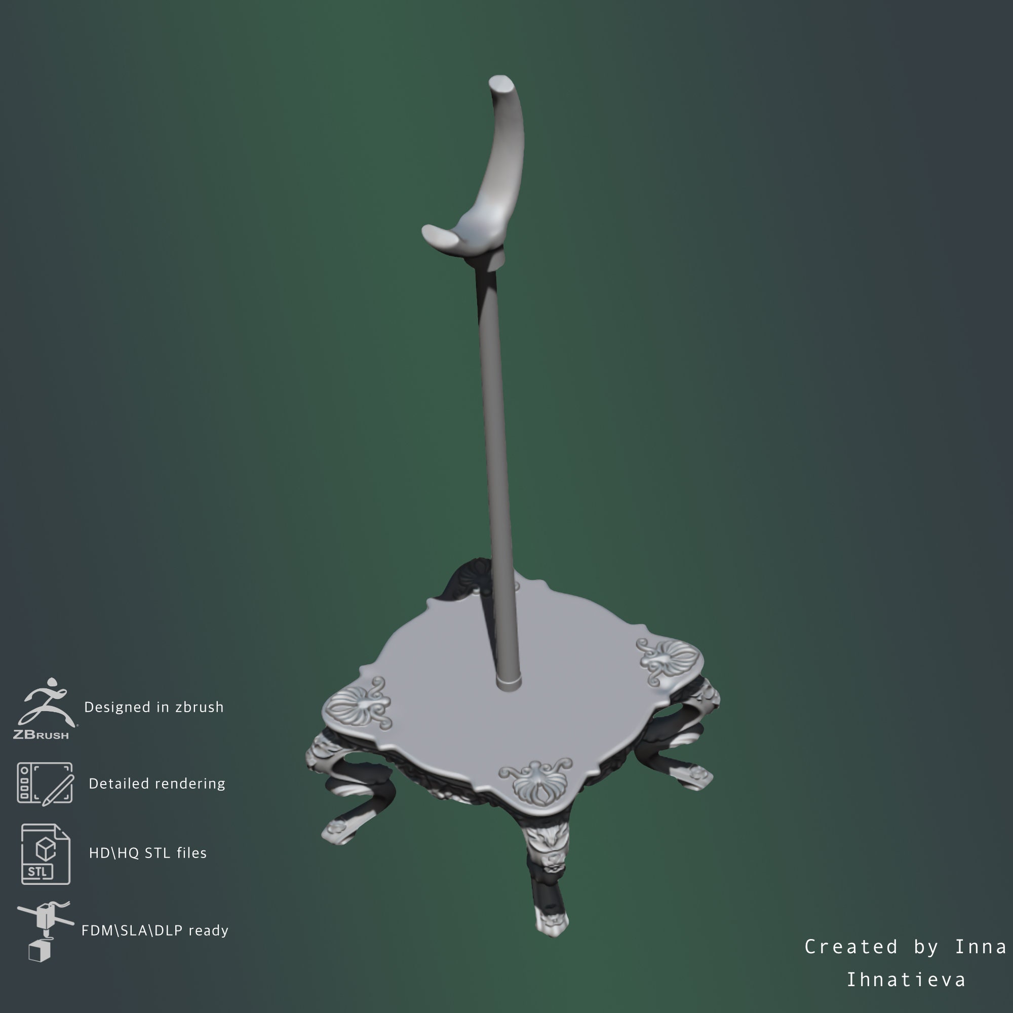 3D file stand for photography・3D printable model to download・Cults