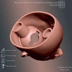 3d Model STL File BJD Doll Head With Cap for 3d Printing - Etsy