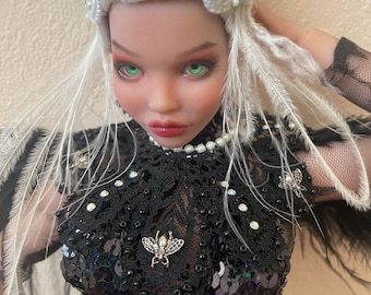Handmade Resin BJD Doll: Collectible 3D Printed Art Doll