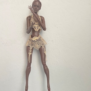 1/4 Bjd doll dark skin tone 45 cm 3d printed doll