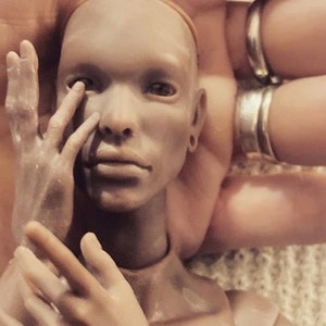 1/6 Customizable Male BJD Doll - 3D Printed Photopolymer - Personalized to Perfection