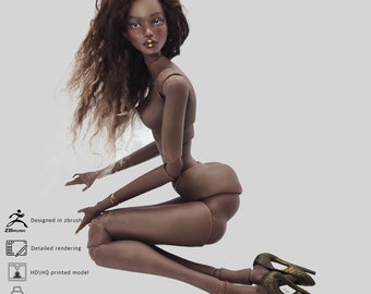 teen girl in underwear Modelo 3D in mulher 3DExport