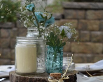 Romantic Rustic Centerpiece