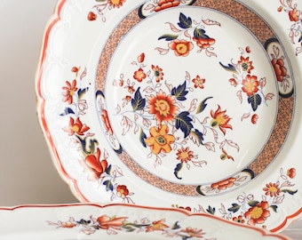 Imari Style Ridgeway Plates