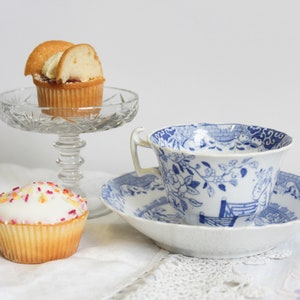 Early Staffordshire Tea Cup and Saucer