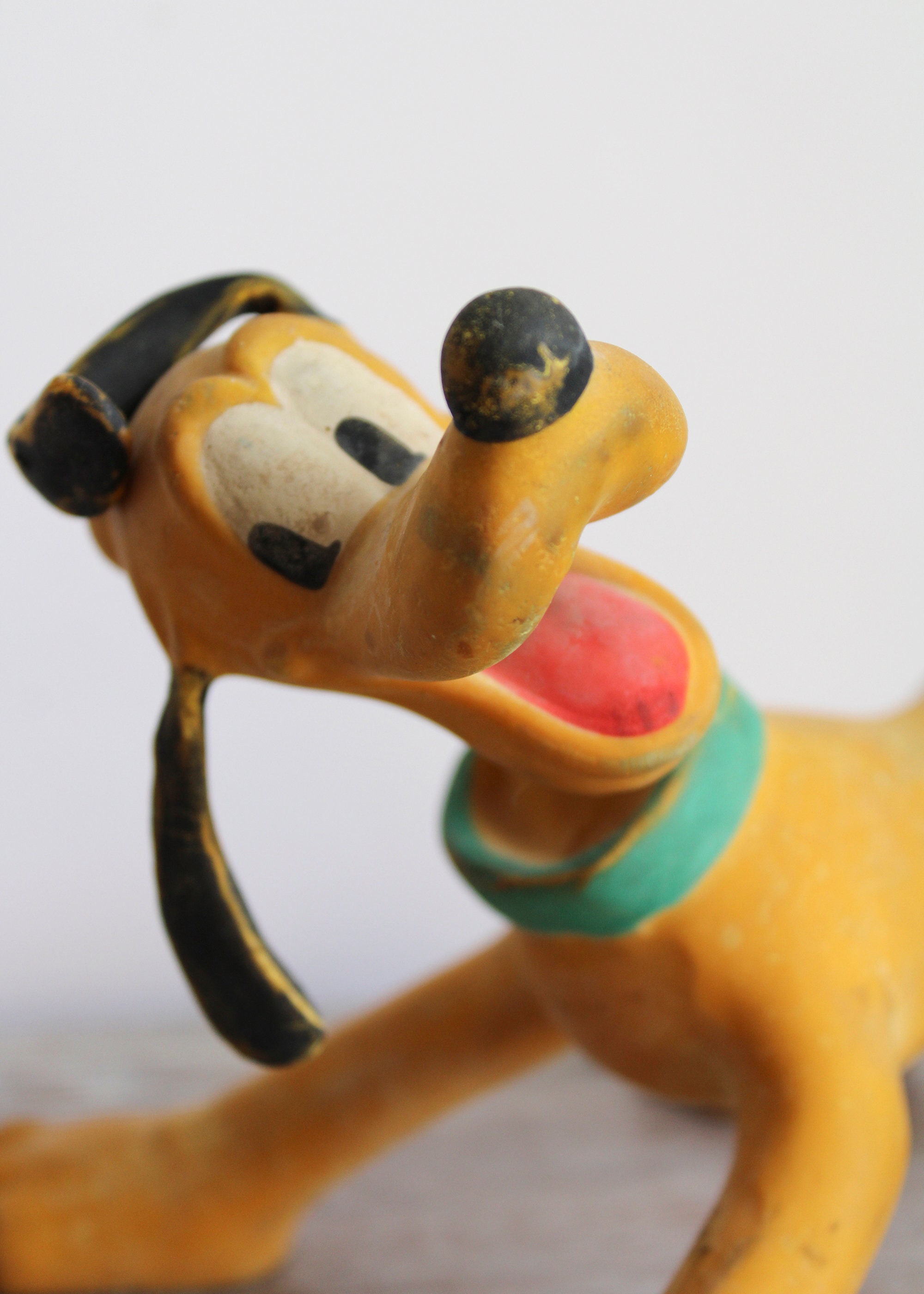 Vintage Disney Pluto Figure - Etsy UK