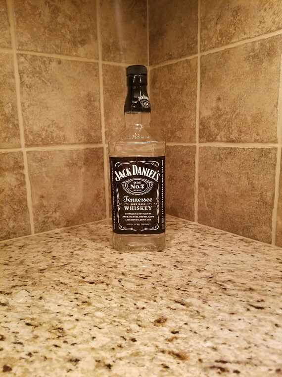 Download Free Empty Jack Daniels Whiskey Bottles With Lids Etsy SVG Cut Files