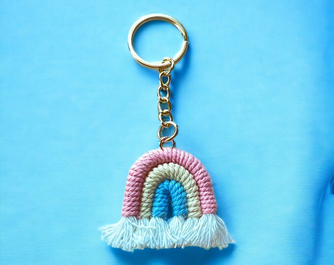 Rainbow keychain