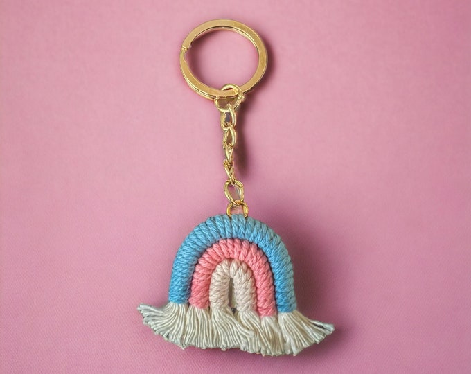 Rainbow keychain