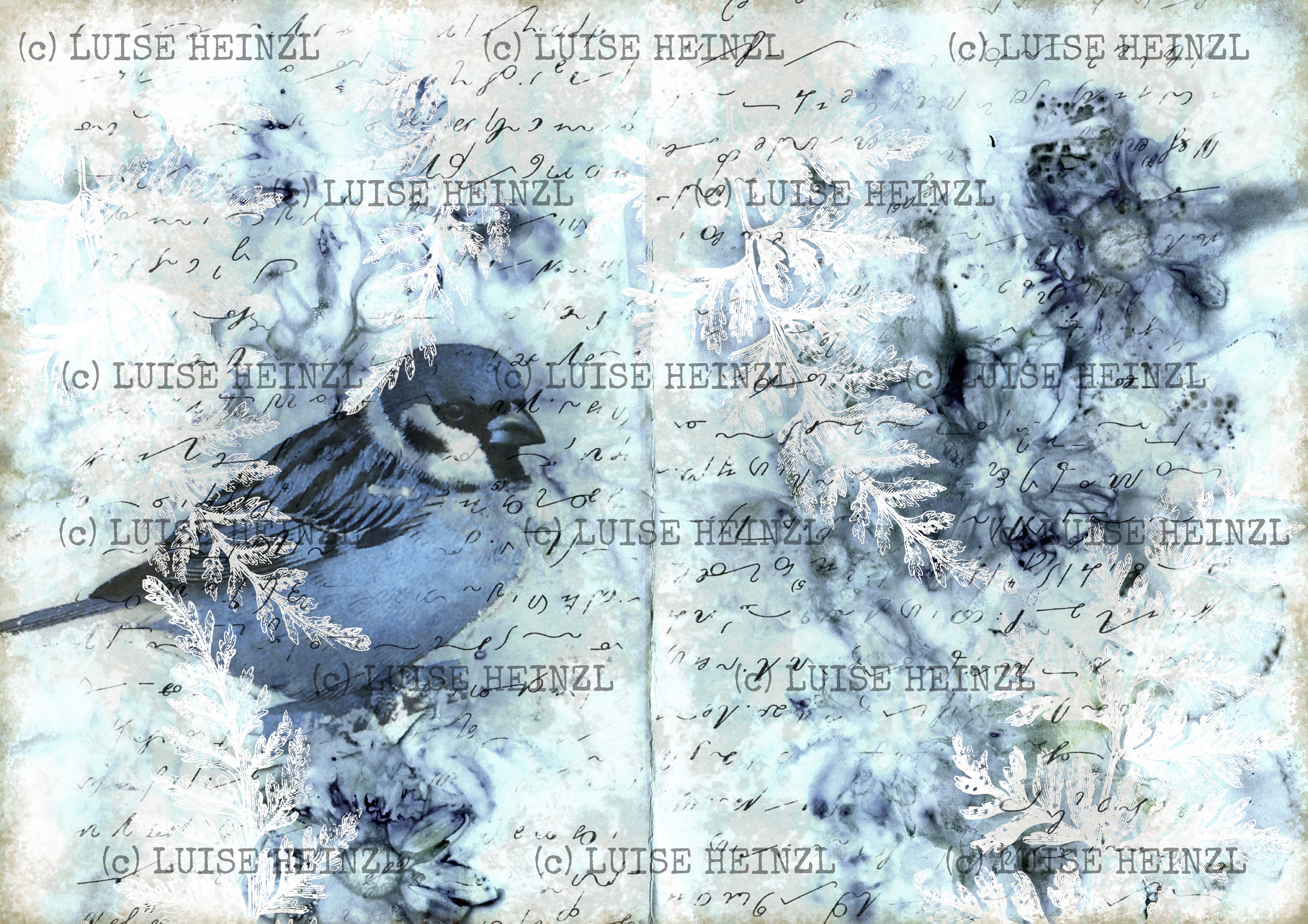 Vintage Birds Digital Printable Junk Journal Kit, Instant Download ...