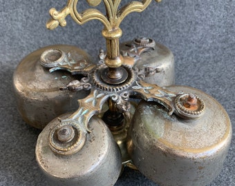 Antique altar bells, church bells, brass sanctuary bells