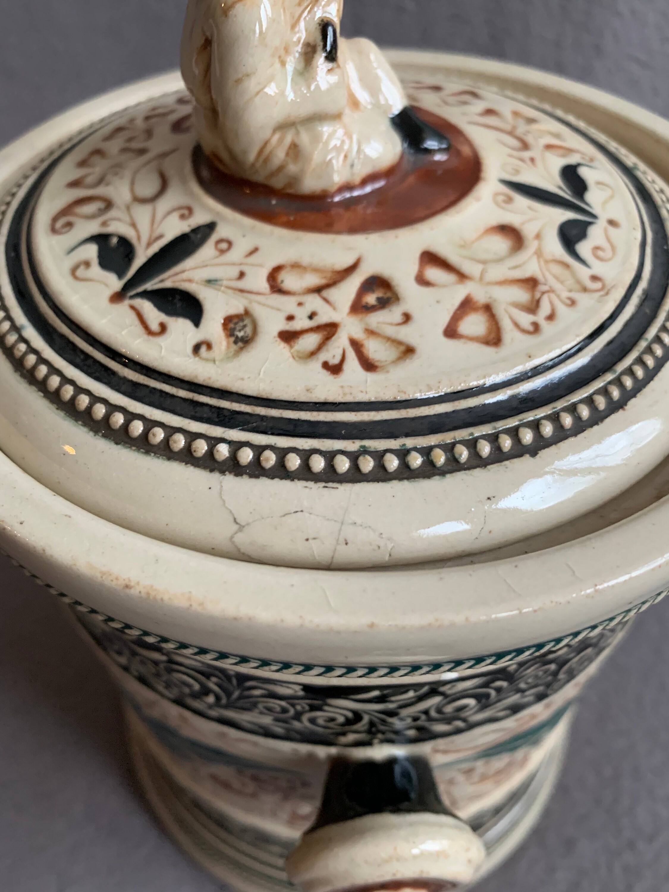 Large stoneware tobacco jar stein 2 liter agrohort.ipb.ac.id