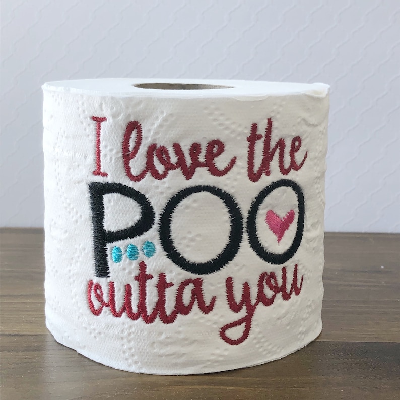 Gag Toilet Paper Anniversary Gift for Husband Etsy