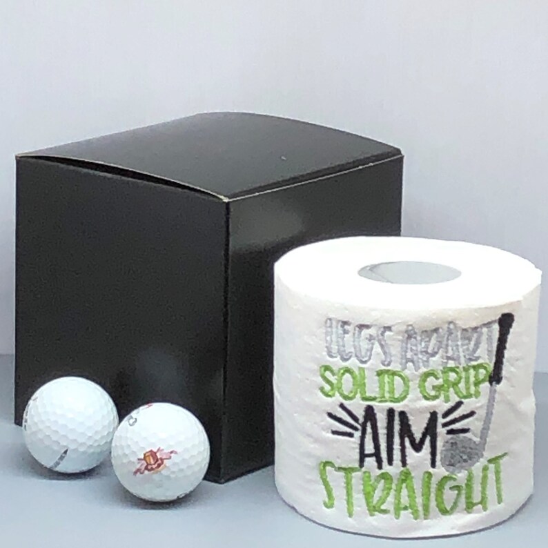 Novelty Toilet Paper Gift for Golfer Golf Gifts Etsy