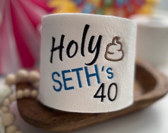 Personalized Toilet Paper, Birthday Gift, Best Friend Gift