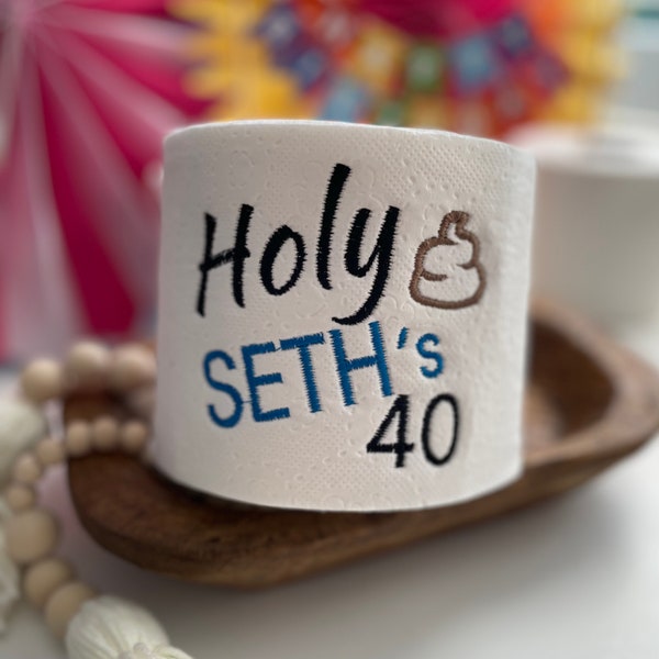 Personalized Toilet Paper, Birthday Gift, Best Friend Gift