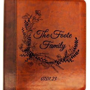 Personalized ESV Journaling Study Bible | English Standard Version | Custom Engraved Name | Wide Margin Study Bible | Christian Gift