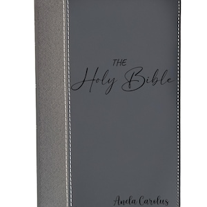 Personalized NIV Bible | Custom Engraved Name | Large Print