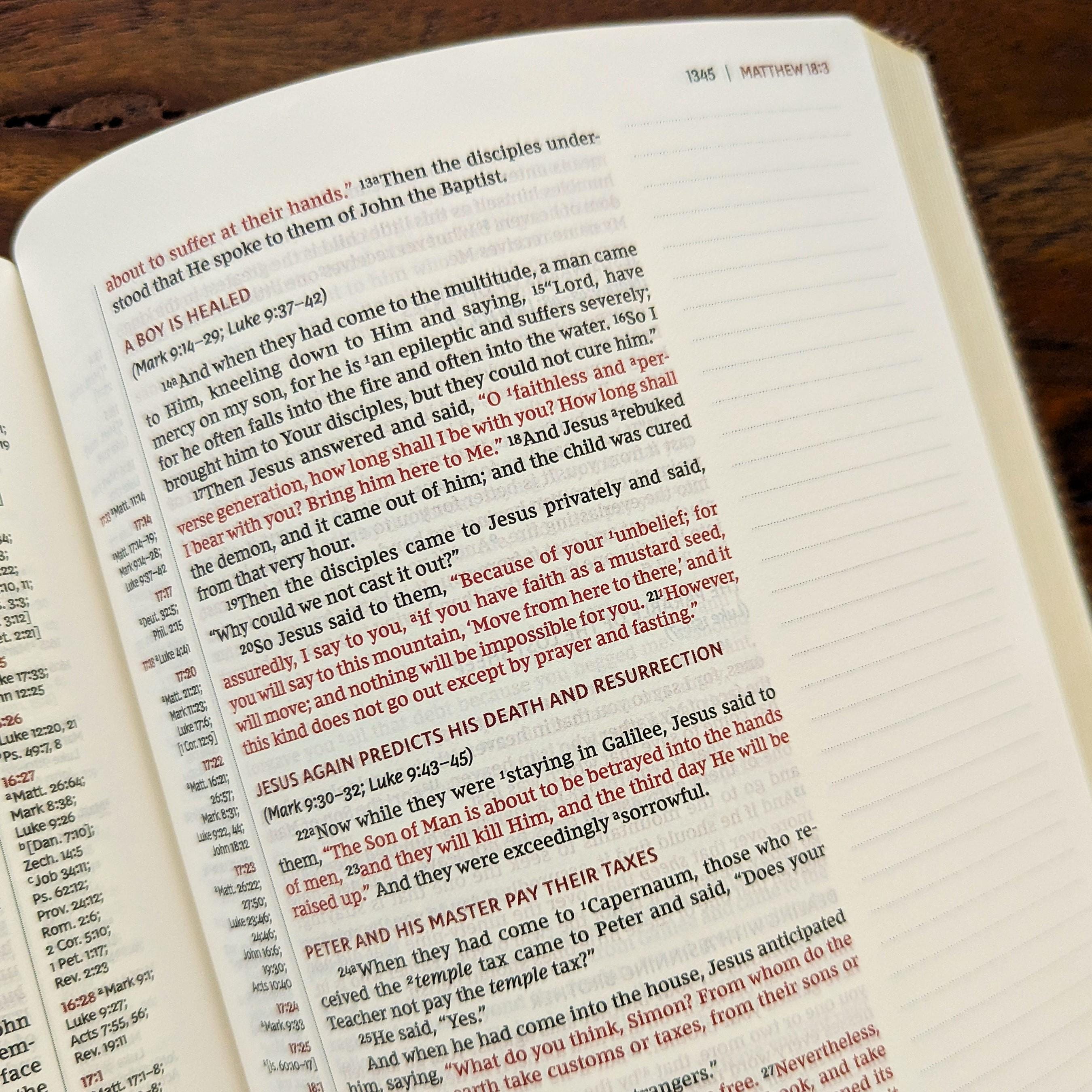 Personalized NKJV Journaling Bible | New King James Version | Custom ...