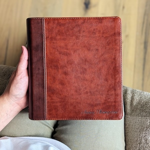 Personalized ESV Journaling Study Bible | Custom Engraved Name | Wide Margin Bible for Notes | Christian Gift for Men & Women | Study Bible