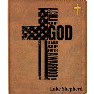 Personalized NIV Journaling Bible | New International Version | Custom Engraved Name | Easy-to-read Study Bible | Christian Gift
