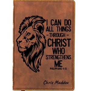 Personalized NKJV Wide Margin Bible | New King James Version | Custom Engraved Name | Single-Column Reference Bible | Christian Gift