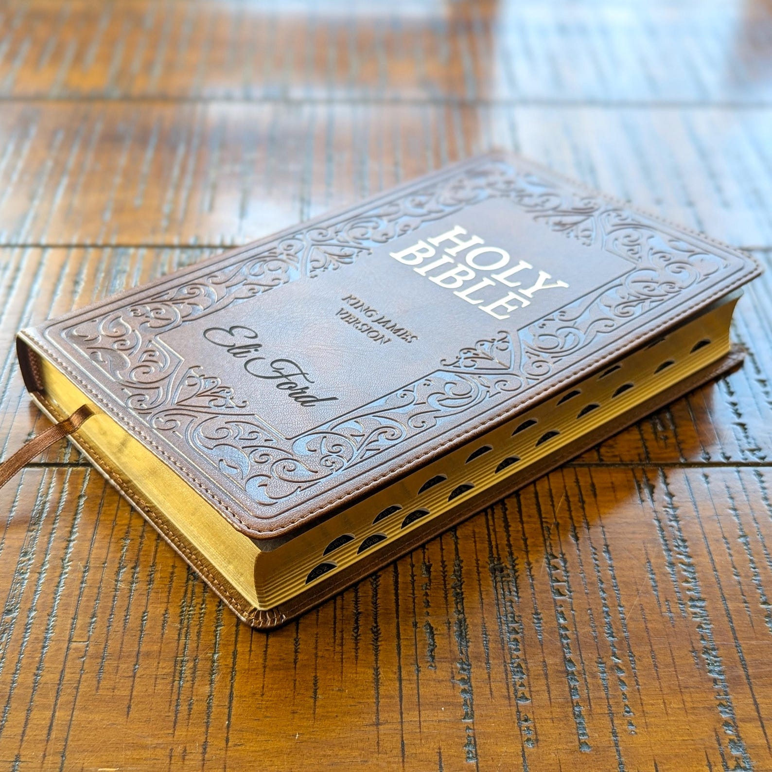 Personalized KJV Bible | King James Version | Custom Engraved Name ...