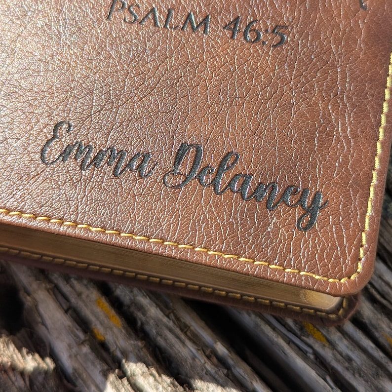 Personalized NKJV Bible | New King James Version | Custom Engraved Name ...