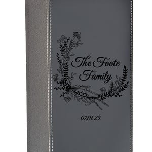 Personalized NIV Bible | Custom Engraved Name | Large Print