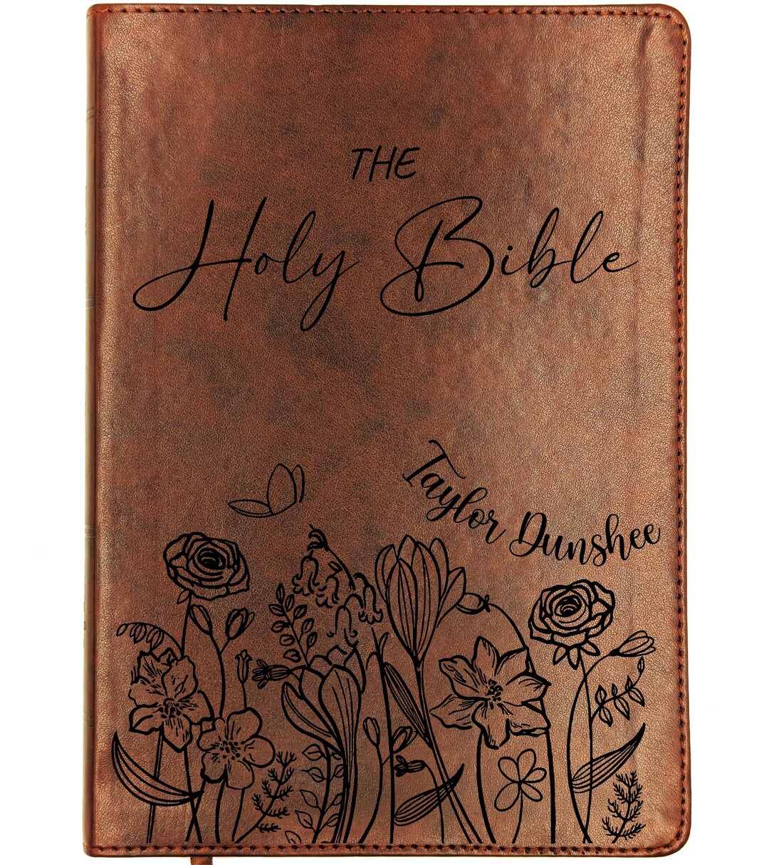 Esv Personalized ESV Wide Margin Bible | Custom Engraved Name | English ...