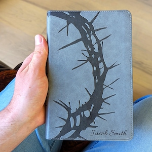 Biblia CSB personalizada con letra grande / Nombre grabado personalizado / Biblia cristiana estándar / Biblia de referencia de tamaño personal / Regalo para hombres y mujeres