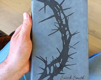 Personalized CSB Large Print Bible | Custom Engraved Name | Christian Standard Bible | Personal Size Reference Bible | Gift for Men & Women