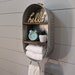 Galvanized Wash Tub With Shelves, Bathroom Wall Decor, Farmhouse Shelf, Rustic Bathroom Shelf, Mudroom or Laundry Shelf, Wall Hanging Shelf 