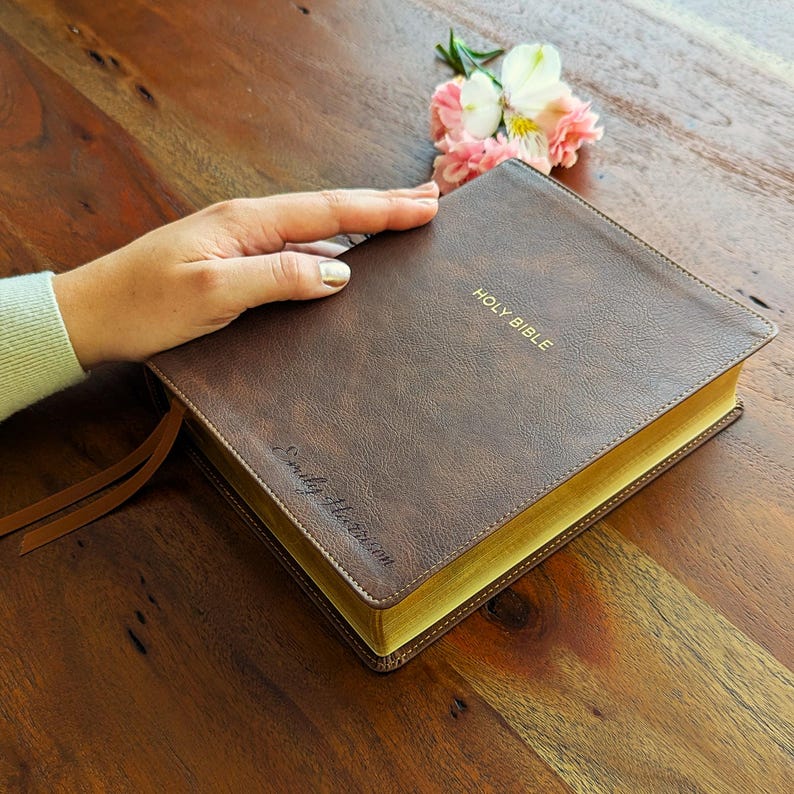 Personalized NKJV Journaling Bible New King James Version Custom