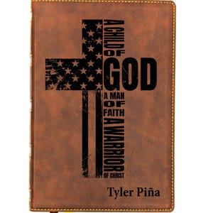 Personalized NKJV Wide Margin Bible | New King James Version | Custom Engraved Name | Single-Column Reference Bible | Christian Gift