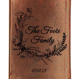 Personalized ESV Wide Margin Bible | Custom Engraved Name | English Standard Version | Journaling Reference Bible | Christian Gift