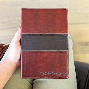 Biblia del Pescador de Hombres Personalizada RVR1960 / Biblia del Pescador Reina Valera 1960 / Nombre Grabado Personalizado / Biblia en Español con Letra Grande / RVR