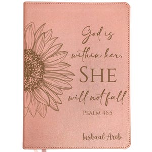 Personalized CSB Bible | Custom Engraved Name | Pink Journaling Bible for Women | Easy-to-read Study Bible | Christian Gift for Her Bible