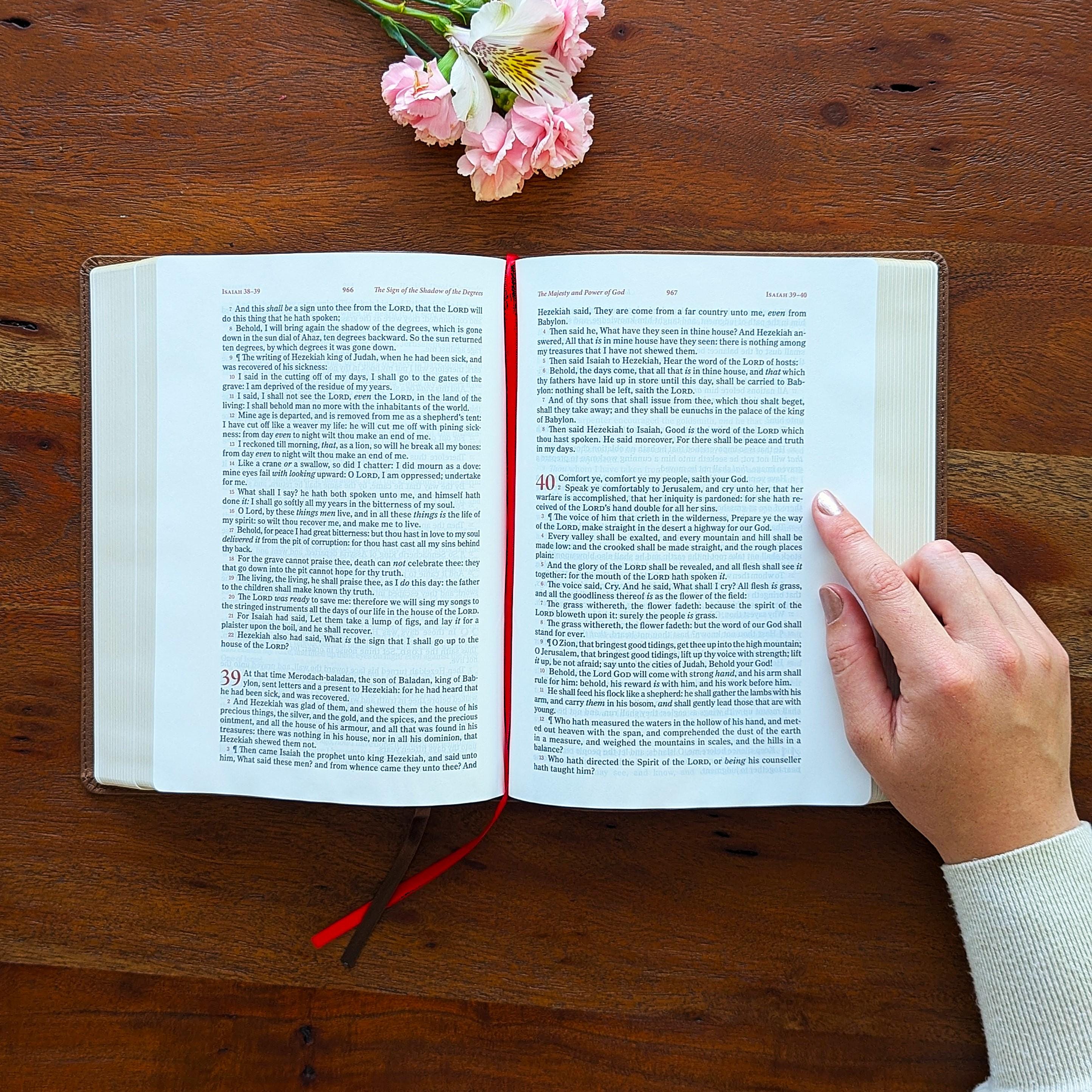 Personalized KJV Wide Margin Bible | King James Version | Custom ...