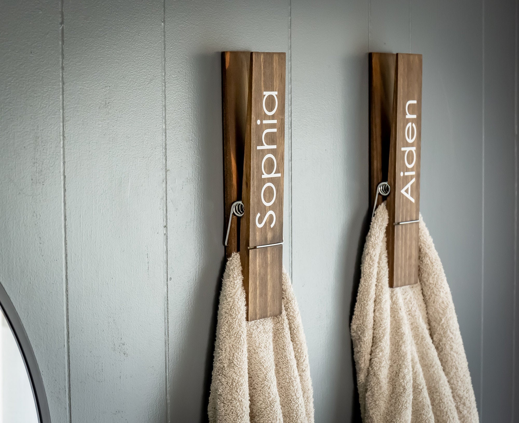 oversized towel hooks