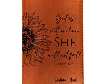 Personalized Spanish English Bible | Biblia Bilingüe RVR1960 & ESV | Custom Engraved Name | Nombre Grabado Bilingual Bible Regalo Cristiano