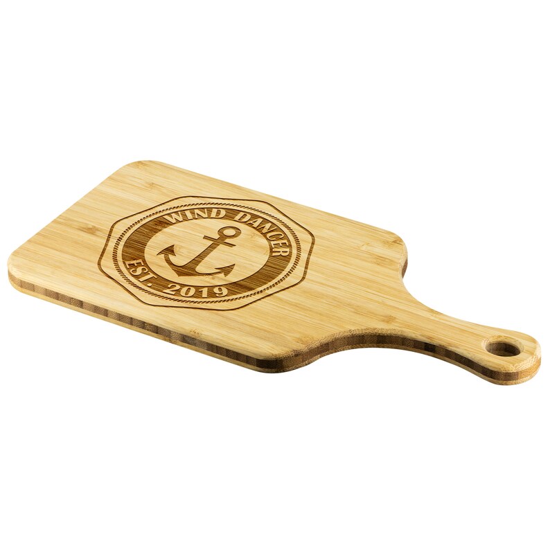 Engraved Boat name board Personalized nautical cutting boards Etsy