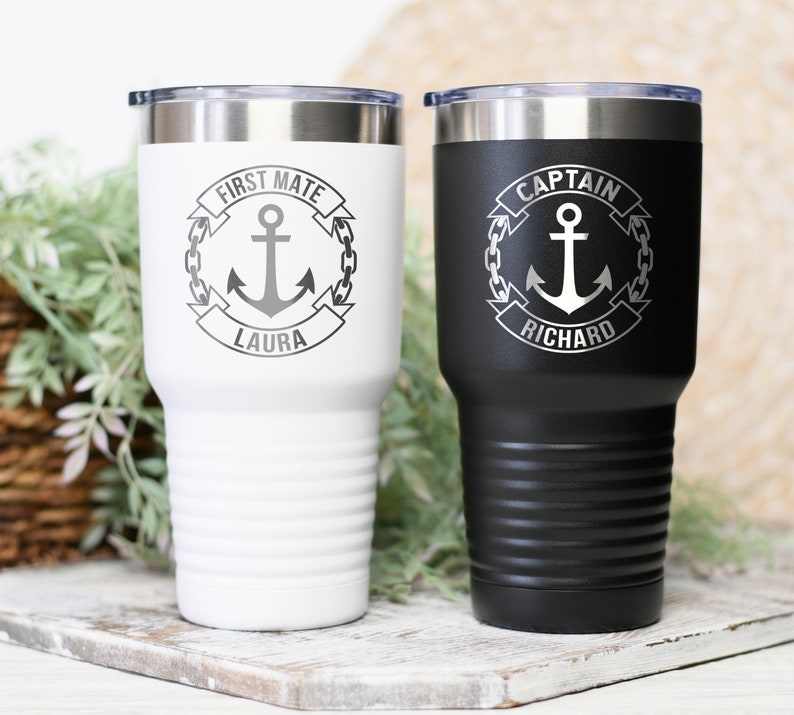 Personalized Boat captain gift Gift for sailor Nautical Etsy